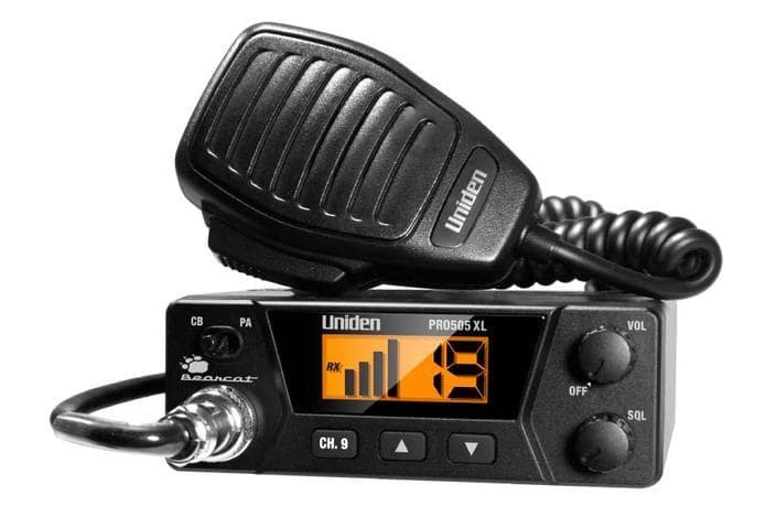 UNIDEN PRO505XL Compact Mobile CB Radio