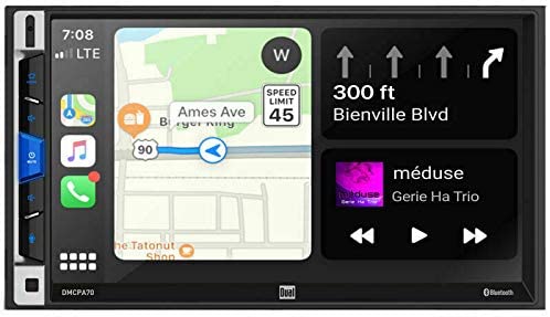 Dual DMCPA70 7" Multimedia Receiver With Apple CarPlay And Android Auto