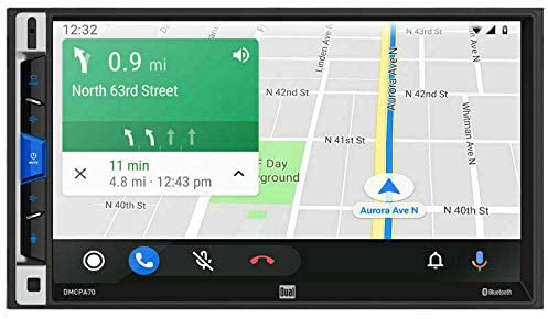 Dual DMCPA70 7" Multimedia Receiver With Apple CarPlay And Android Auto