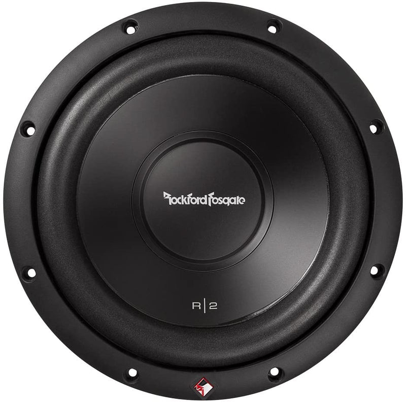 Rockford Fosgate R2D2 10" 1000W 2-Ohm DVC Car Audio Subwoofer Set, 2pk