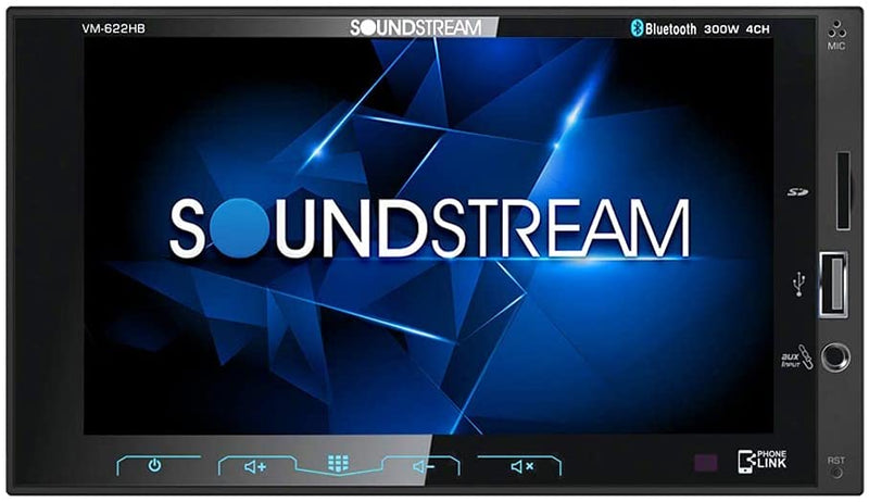 Soundstream VM622HB 2-DIN Digital Media Receiver