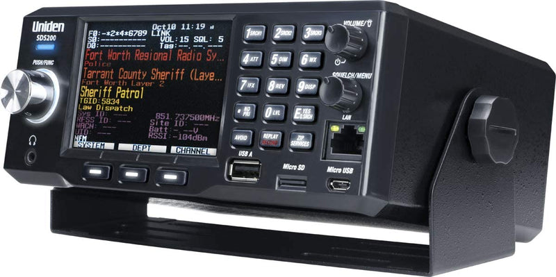 Uniden SDS200 True I/Q and TrunkTracker X Base/Mobile Scanner