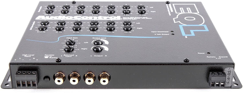 AudioControl EQL Black Trunk Mount Equalizer and Pre-Amp