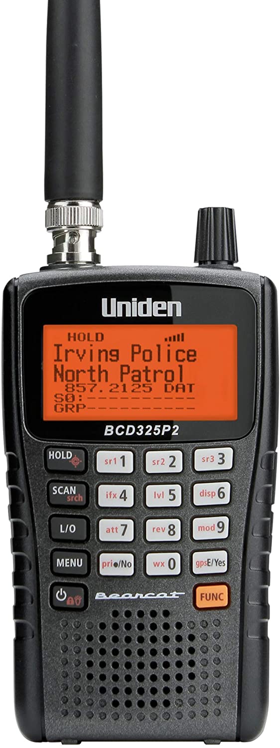 UNIDEN BCD325P2 TrunkTracker V scanner