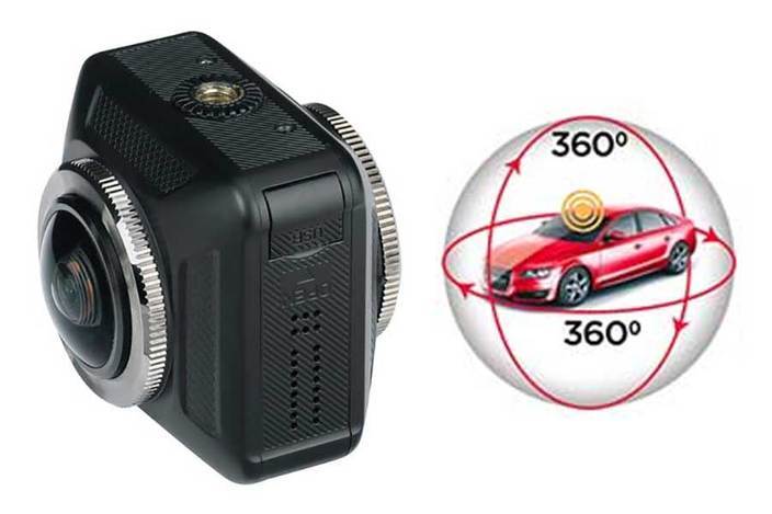 Uniden DC720 720° Dual Lens Dash Camera