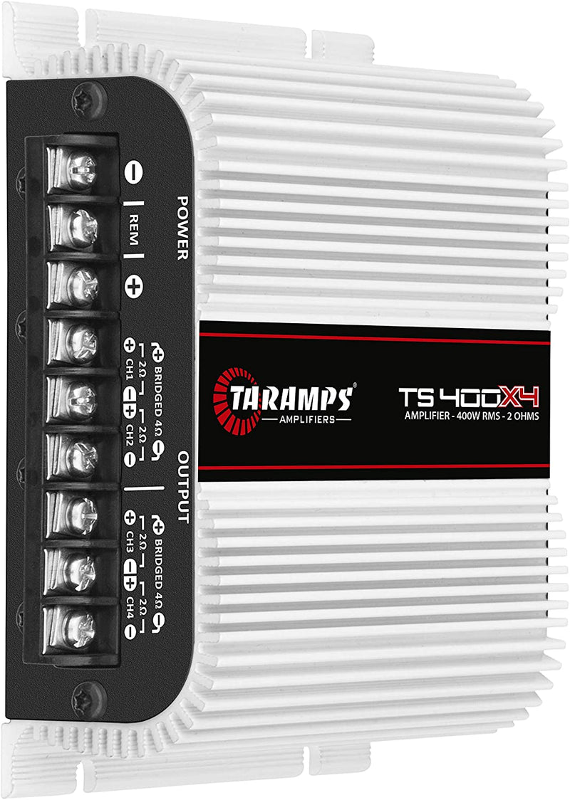 Taramp's TS 400X4 2 Ohms 4 Channel 400 Watts Class D Full Range Amplifier