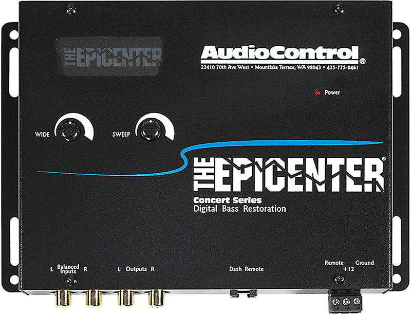 AUDIOCONTROL EPICENTER Digital Bass Restoration Processor