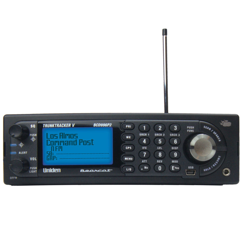 Uniden BCD325P2 Digital Mobile TrunkTracker V Scanner