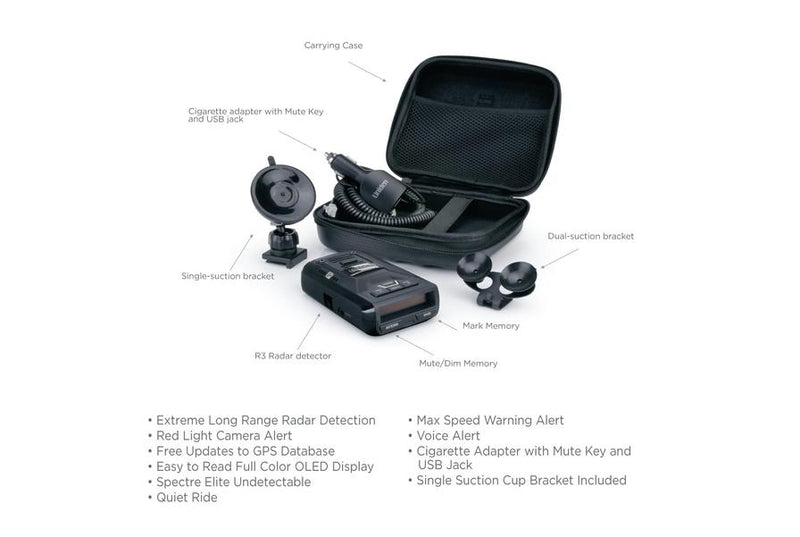 Uniden R3 EXTREME LONG RANGE Laser/Radar Detector