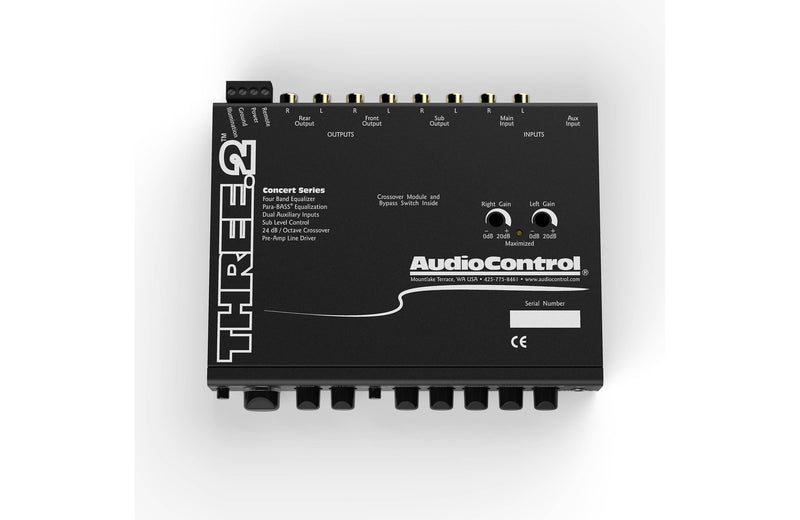 AUDIOCONTROL THREE.2 In-Dash Equalizer