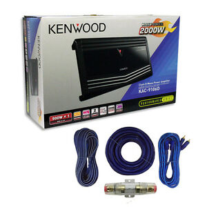 Kenwood KAC-9106D Mono Subwoofer Amplifier